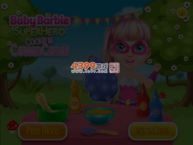 芭比超人制作棉花糖 截图 4/6