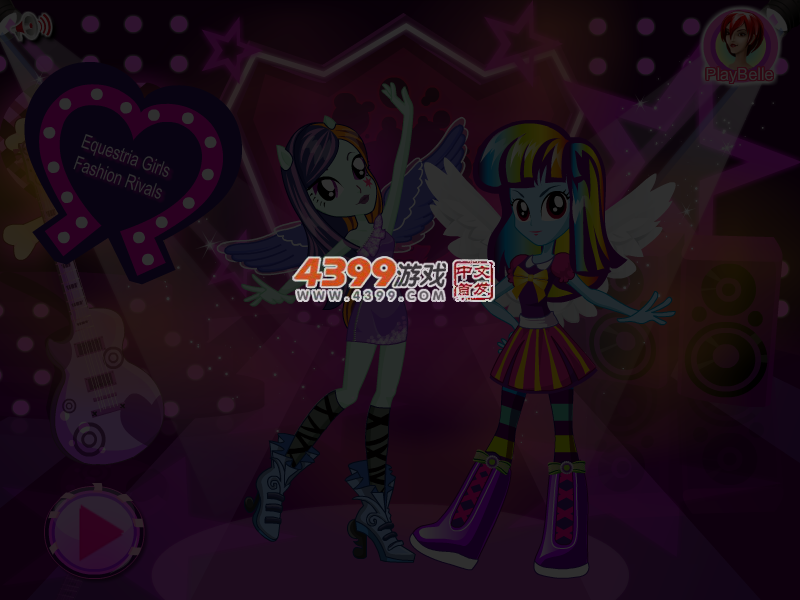 彩色头发女孩 截图 4/7