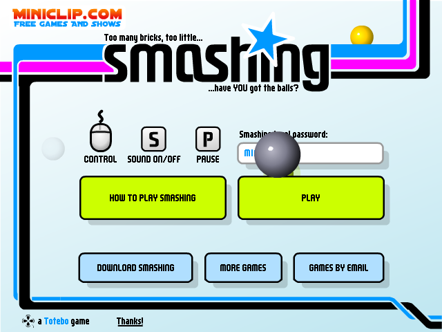 经典打砖块（miniclip.com） 截图 1/8