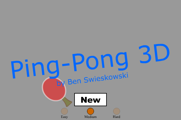 3D乒乓球比赛 截图 1/8