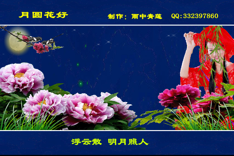月圆花好（雨中青莲） 截图 1/8