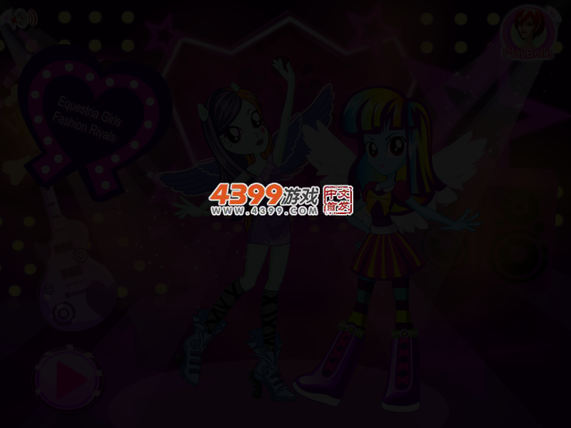 彩色头发女孩 截图 3/7