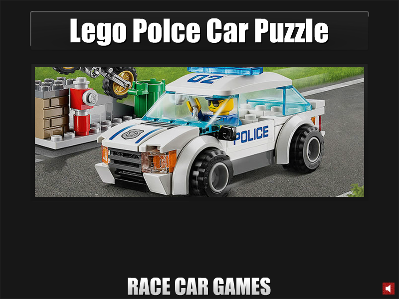 乐高警车拼图 截图 6/8