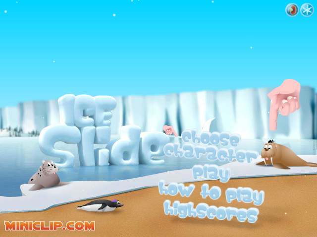 南极动物冰上滑行大赛（miniclip） 截图 8/8