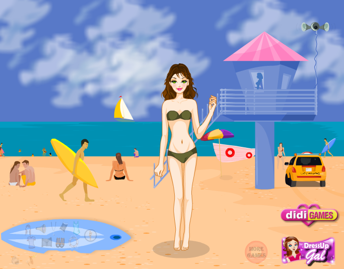 女导游沙滩泳 截图 4/4