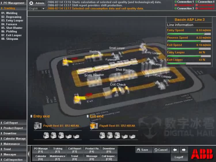 轧钢生产线3D监控系统（数字冰雹） 截图 8/8