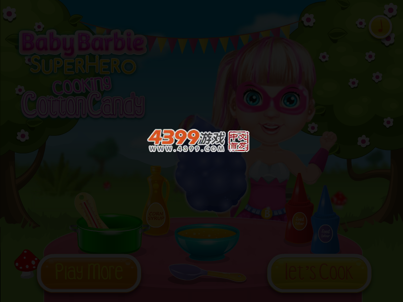 芭比超人制作棉花糖 截图 3/6