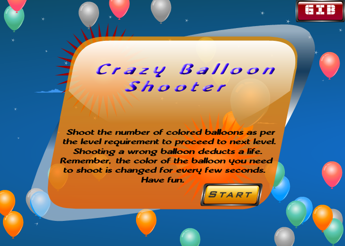 Crazy Balloon Shooter - Flash Game 截图 6/8