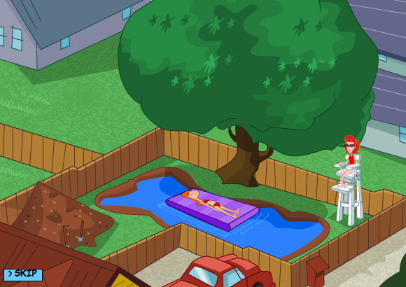 Phineas and Ferb Submarine Game 截图 2/8