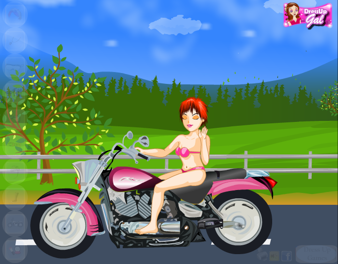 骑重机车的少女 截图 2/8