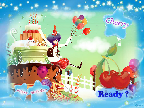 给Cherry生日贺卡（WUJIE33） 截图 2/8