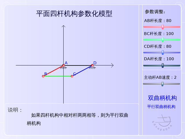 平面四杆机构模型（shenjianyong） 截图 3/6