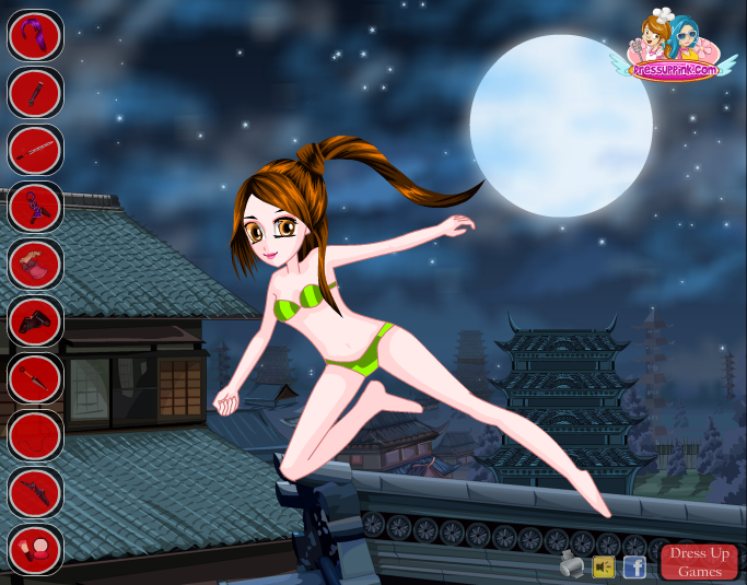 漂亮的女忍者 截图 6/8