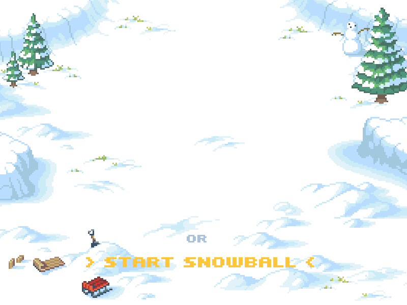 雪地弹球台 截图 1/8