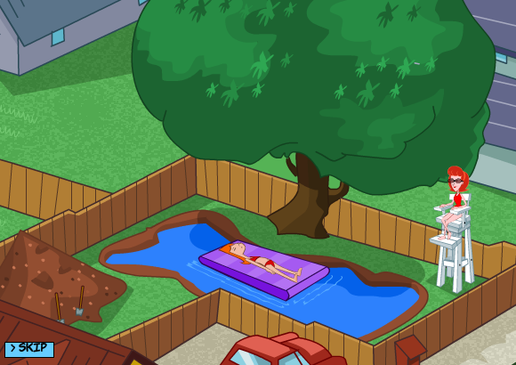 Phineas and Ferb Submarine Game 截图 3/8