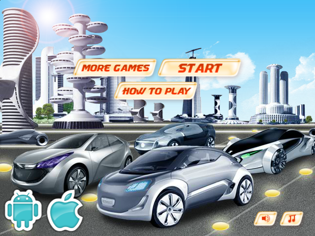 霓虹赛车停车 截图 7/8