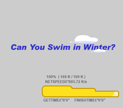 Can you swim in winter（Paper） 截图 1/8