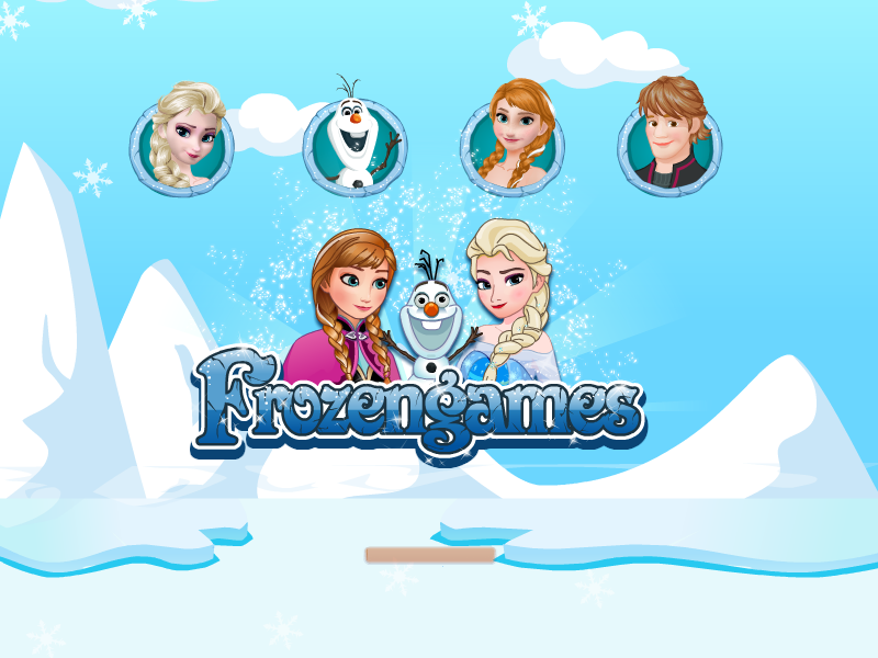 冰雪姐妹玩碰碰球 截图 2/8