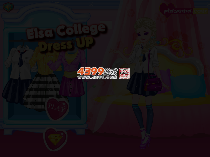 艾尔莎学院装扮 截图 3/4