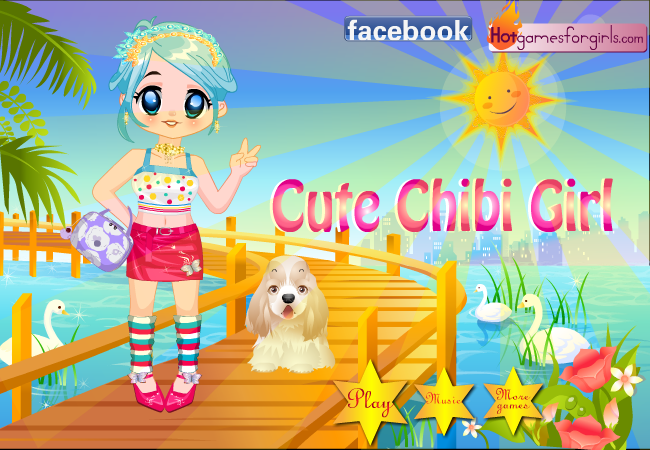 可爱女孩和小狗 截图 2/8