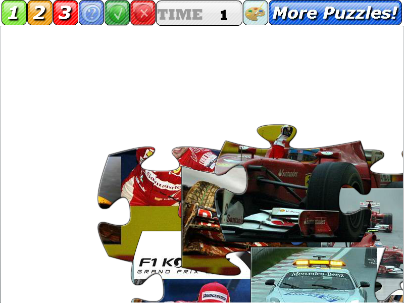 F1赛车拼图 截图 5/8