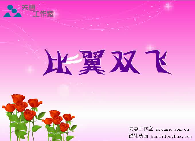 婚礼动画--比翼双飞（夫妻工作室） 截图 2/8