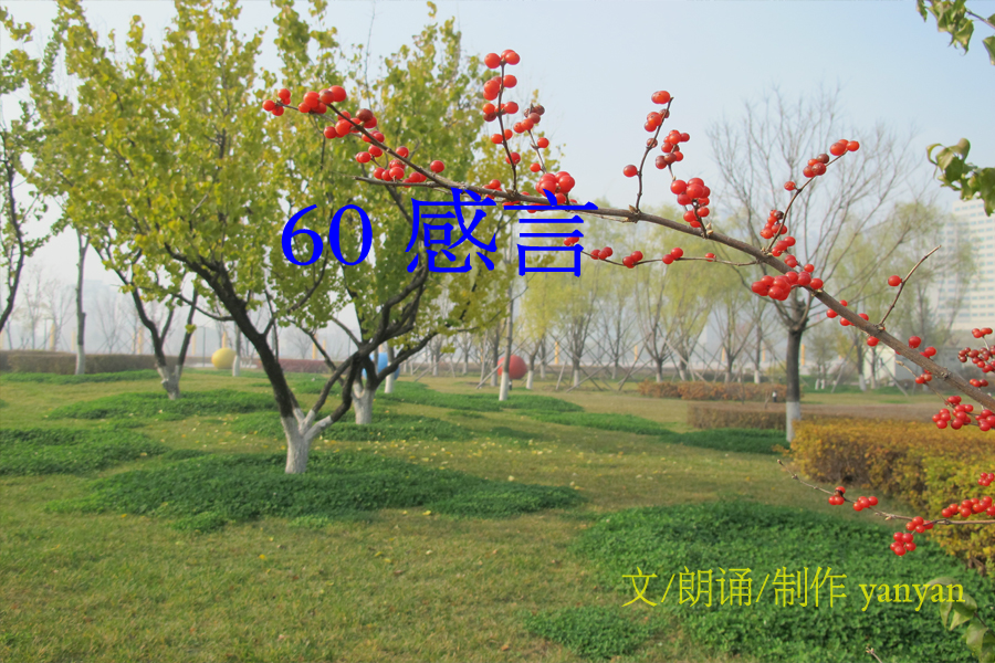 朗诵《60感言》 截图 1