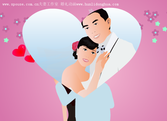 个性创意的婚礼mv开场（夫妻工作室） 截图 4/8