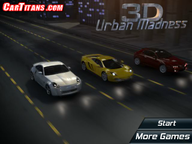 3D城市疯狂赛车 截图 2/8